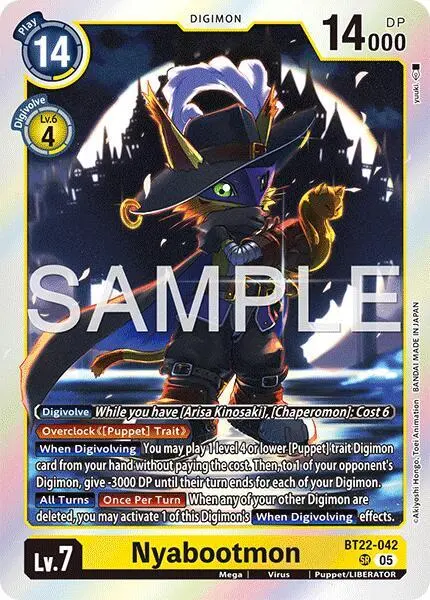 Nyabootmon card art