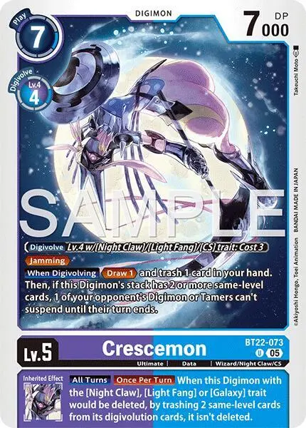 Crescemon card art