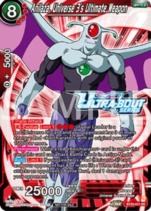 Anilaza, Universe 3's Ultimate Weapon (Event Pack 17) card art