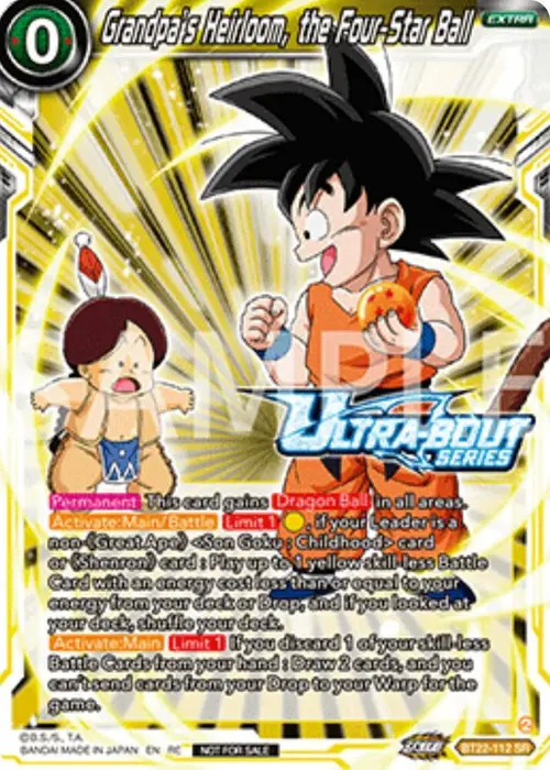 Grandpa's Heirloom, the Four-Star Ball (Event Pack 17) card art