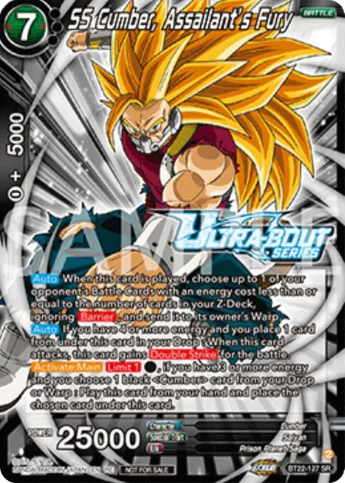 SS Cumber, Assailant's Fury (Event Pack 17) card art