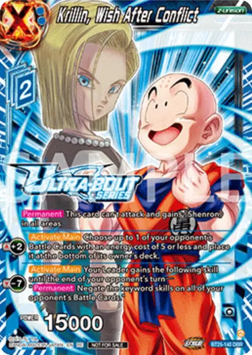 Krillin, Wish After Conflict (Event Pack 17) card art