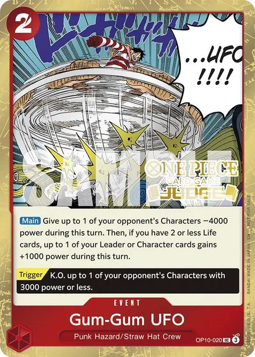 Gum-Gum UFO (Judge Pack Vol. 6) card art
