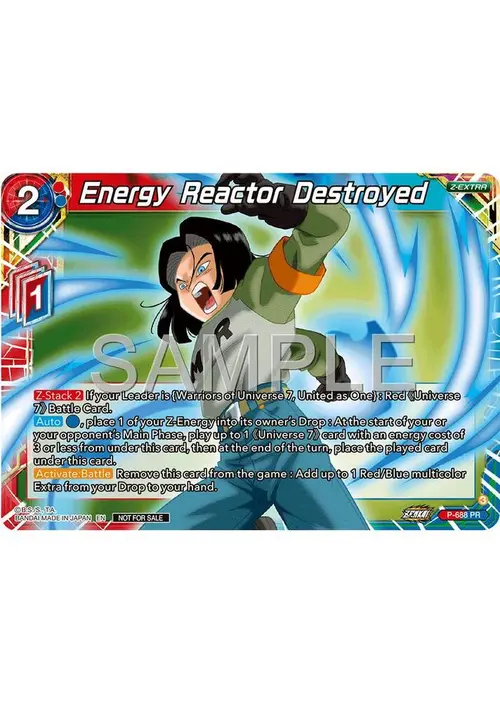 Energy Reactor Destroyed (Tournament Pack Vol.12) card art