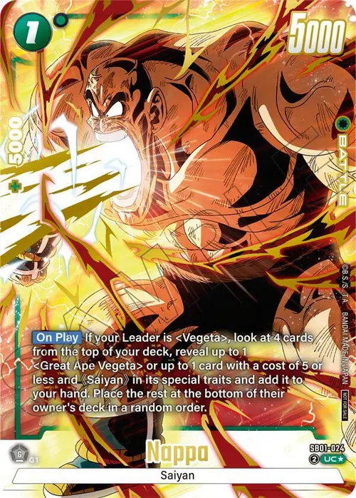 Nappa (Limited Pack 02) (Alternate Art) card art