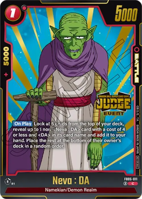 Neva : DA (Judge Pack (Event Judge) 04) card art
