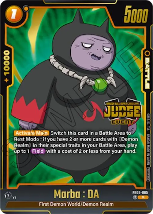 Marba : DA (Judge Pack (Event Judge) 04) card art