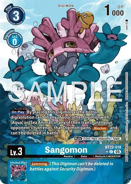 Sangomon (Box Topper) card art