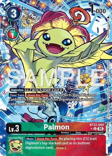 Palmon (Box Topper) card art