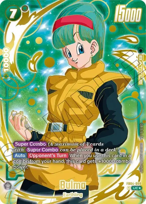 Bulma (1st Anniversary Set) card art