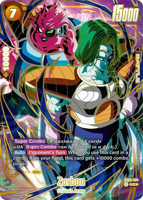 Zarbon (1st Anniversary Set) card art