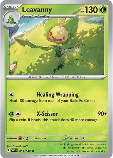 Leavanny card art