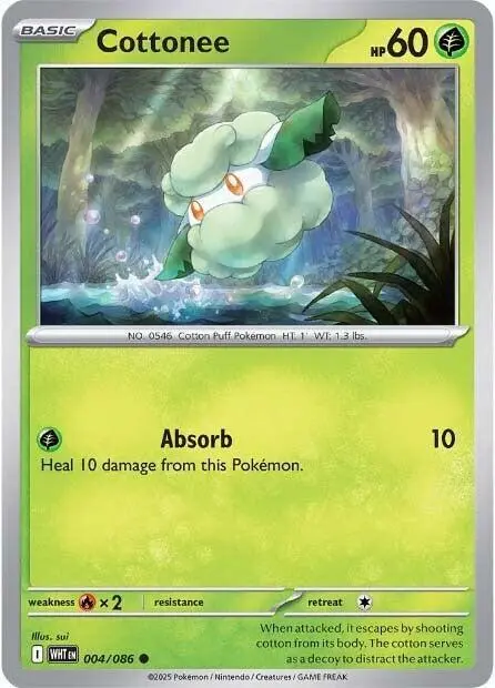 Cottonee card art