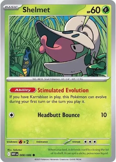 Shelmet card art