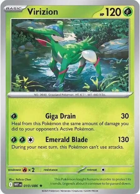 Virizion card art