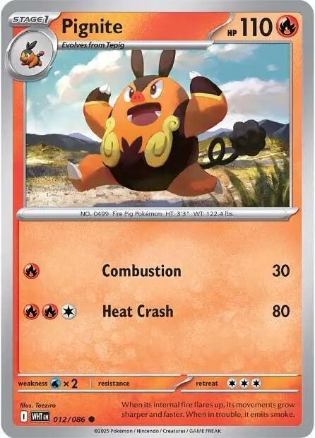 Pignite card art