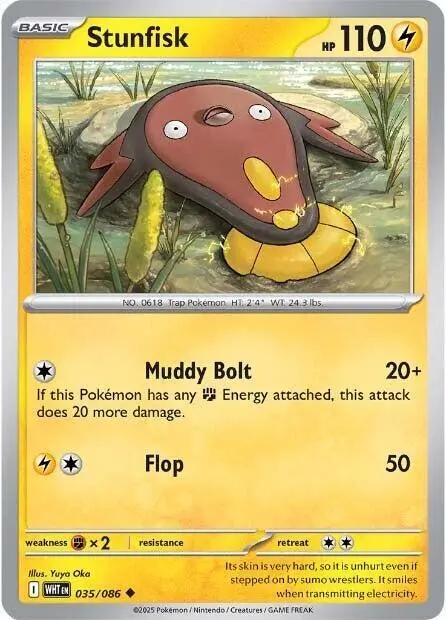 Stunfisk card art