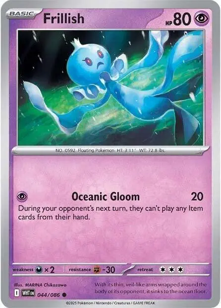 Frillish card art
