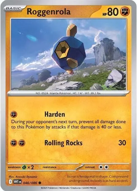 Roggenrola card art