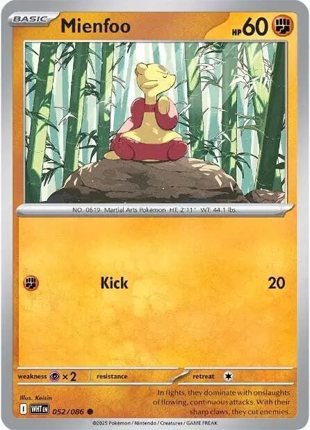 Mienfoo card art