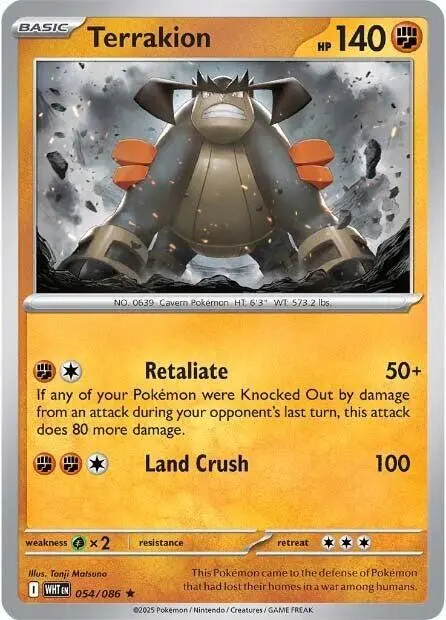 Terrakion card art