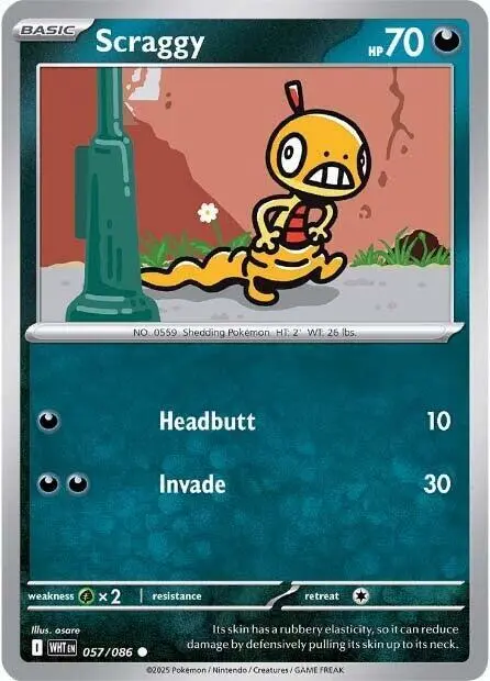 Scraggy card art