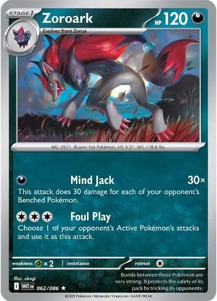 Zoroark card art