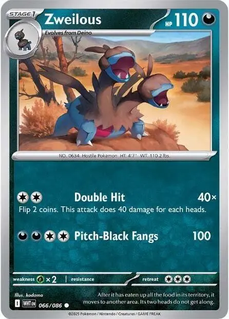 Zweilous card art