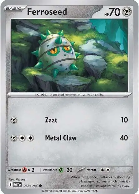 Ferroseed card art