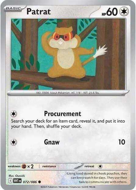 Patrat card art