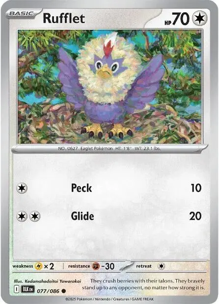 Rufflet card art