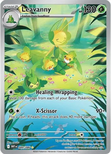 Leavanny - 089/086 card art