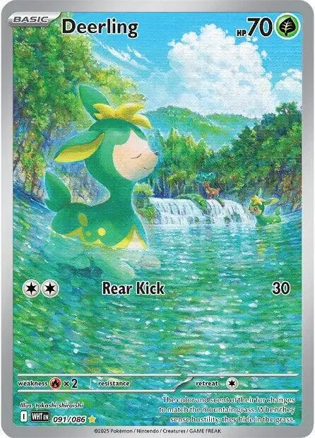 Deerling - 091/086 card art