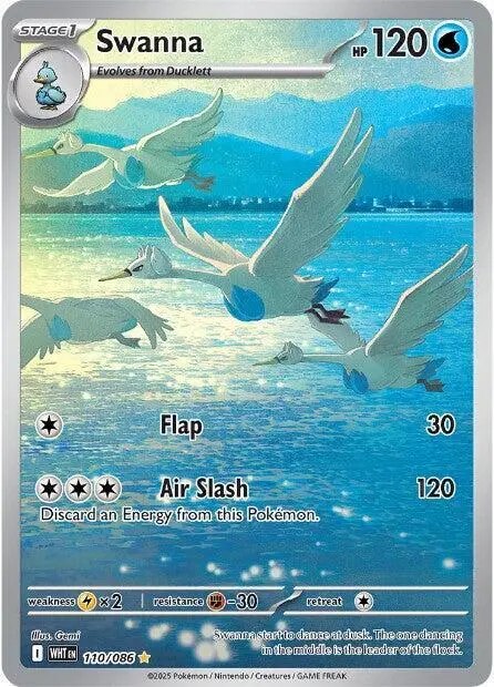 Swanna - 110/086 card art