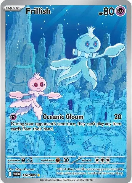 Frillish - 126/086 card art