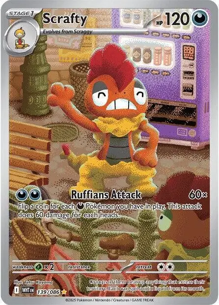 Scrafty - 139/086 card art