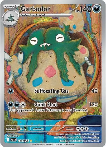 Garbodor - 141/086 card art