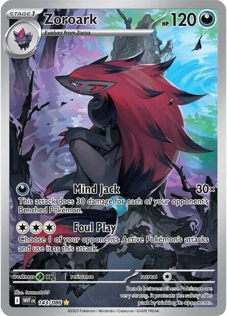 Zoroark - 143/086 card art