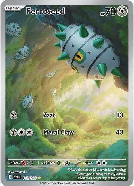 Ferroseed - 148/086 card art