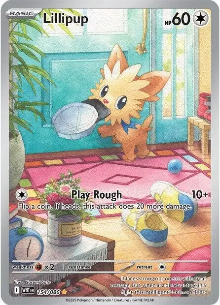 Lillipup - 154/086 card art