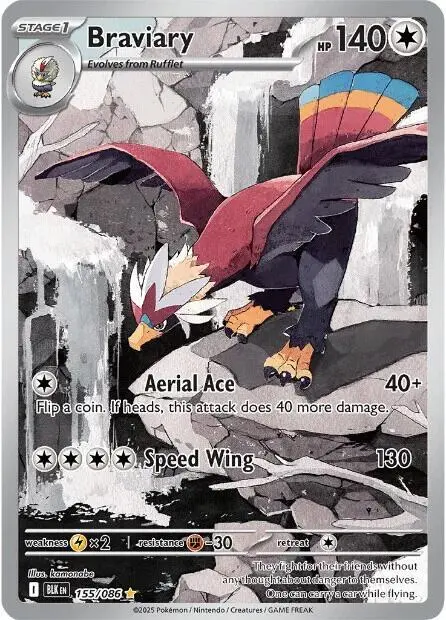 Braviary - 155/086 card art