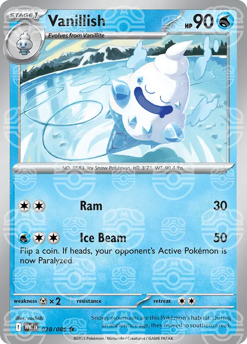Vanillish (Master Ball Pattern) card art
