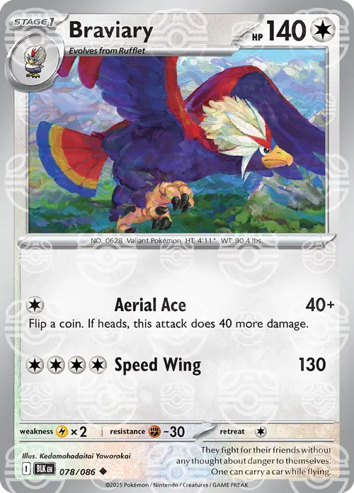 Braviary (Master Ball Pattern) card art