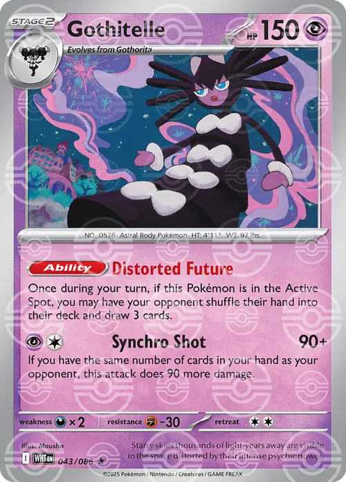 Gothitelle (Poke Ball Pattern) card art