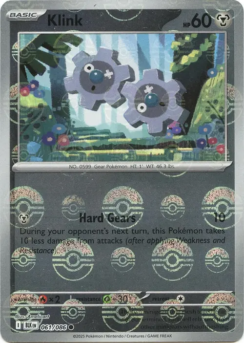 Klink (Poke Ball Pattern) card art