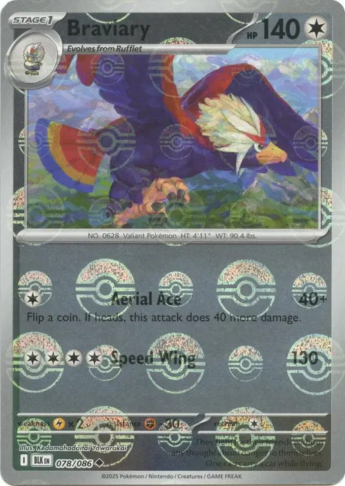 Braviary (Poke Ball Pattern) card art