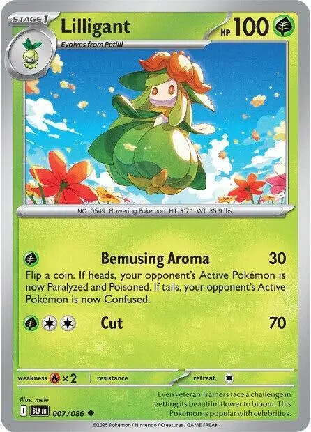 Lilligant card art