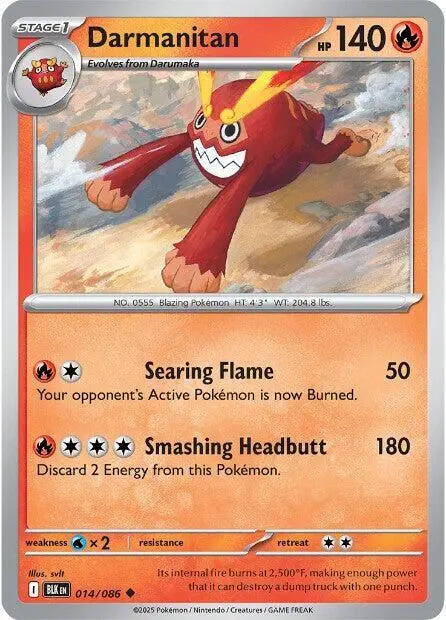 Darmanitan card art