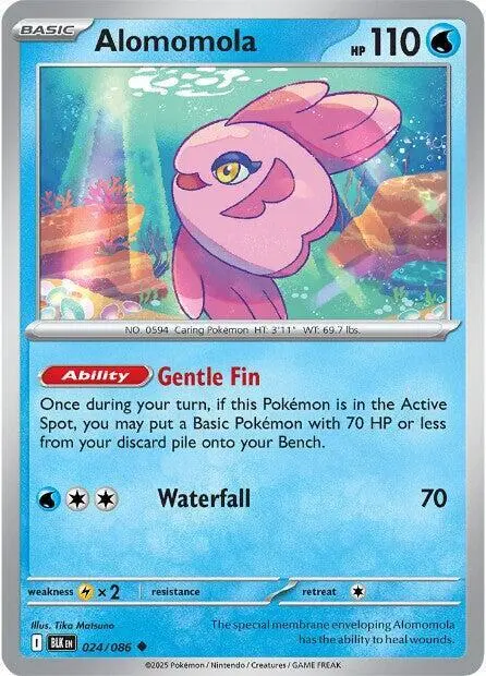 Alomomola card art
