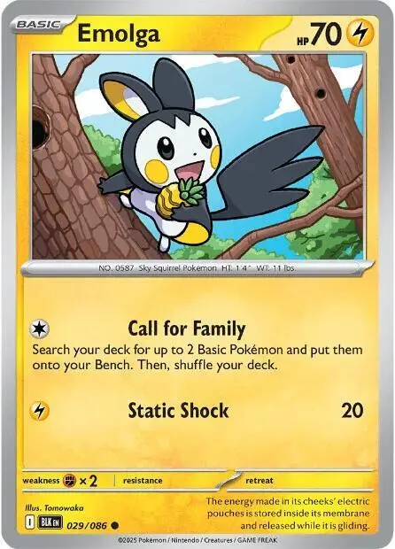 Emolga card art